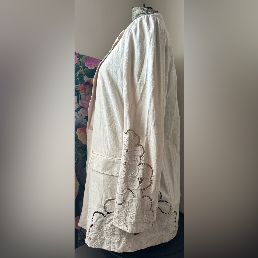 NWT 2PC SET FREE PEOPLE SWEET ILLUSIONS CUTWORK SUIT SET. ABSOLUTELY PERFECT! - Picture 6 of 16